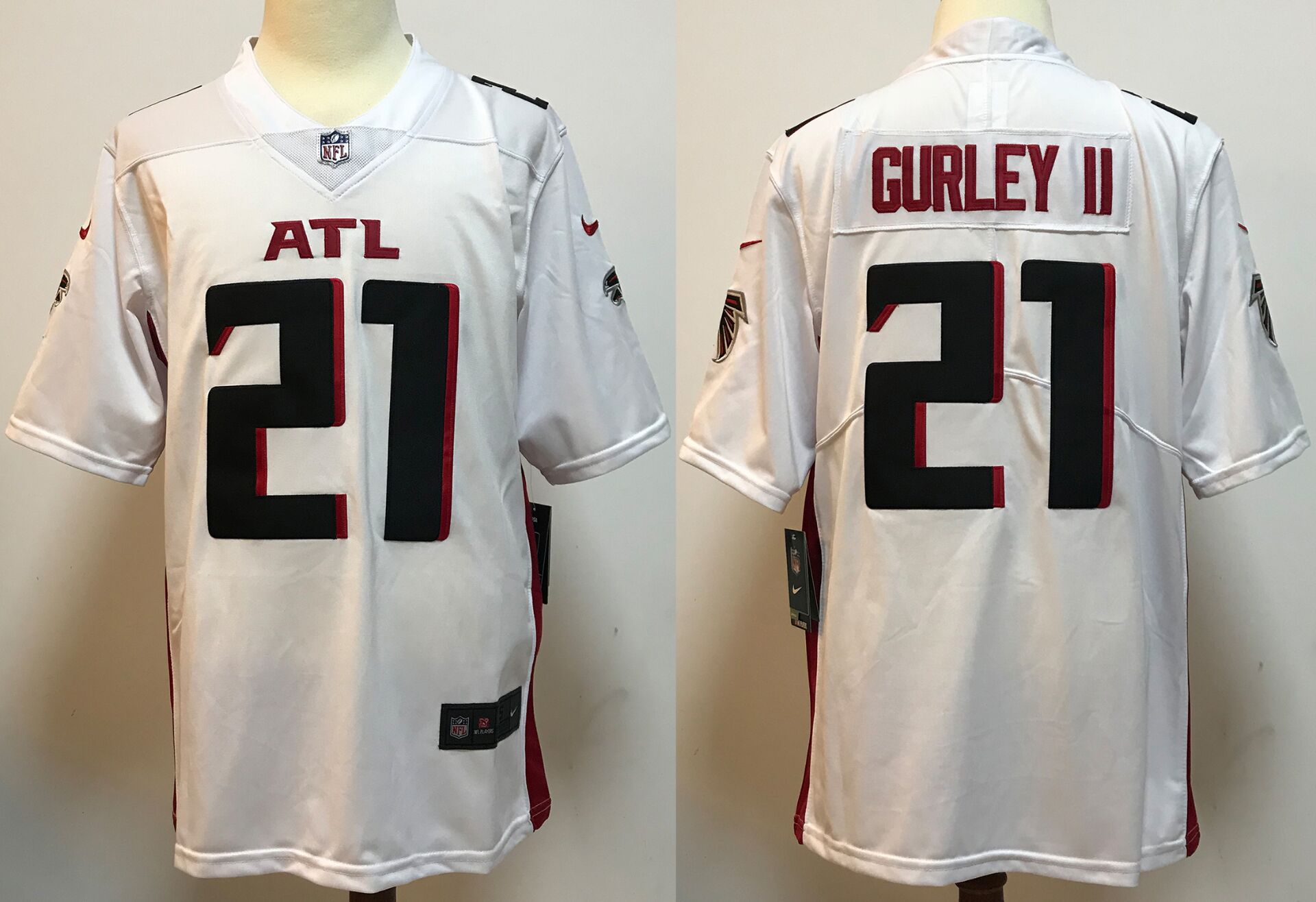 Men Atlanta Falcons #21 Gurley ii White New Nike Limited Vapor Untouchable NFL Jerseys